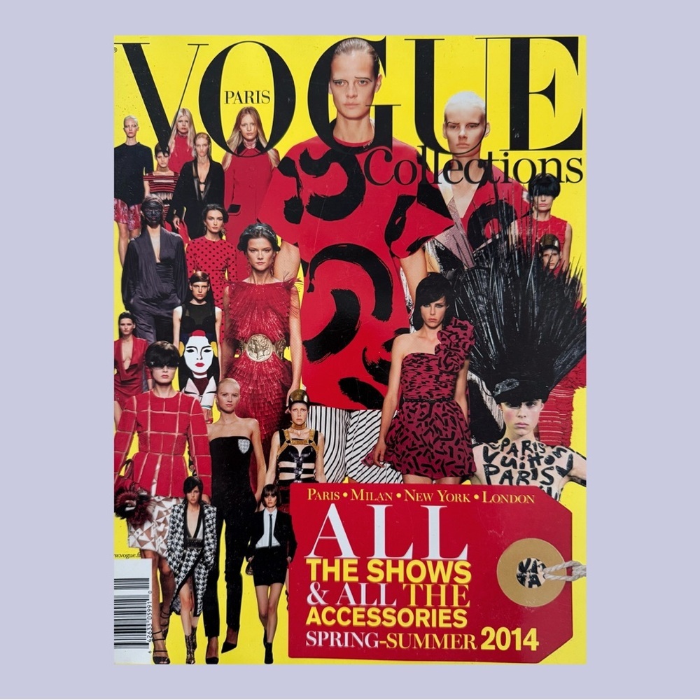 Vogue Paris Collection Magazine #17 Spring-Summer 2014 US Edition Rare